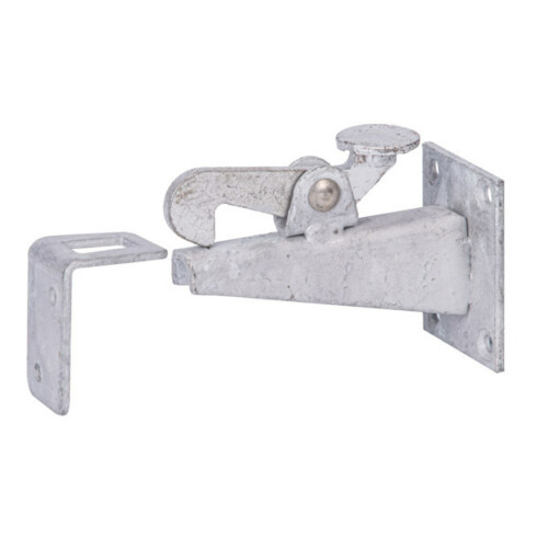 Butée de portail 100x65x50mm acier feuerZN pour vissage GAH