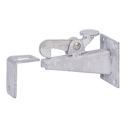Butée de portail 100x65x50mm acier feuerZN pour vissage GAH