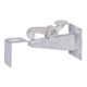 Butée de portail 100x65x50mm acier feuerZN pour vissage GAH-1