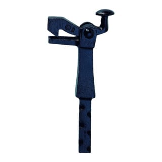 Butée de portail 1301/1303/1305 GT noir 117mm 16x13mm KWS