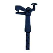 Butée de portail 1301/1303/1305 GT noir 120mm 20x14mm KWS