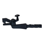 Butée de portail 1302/1304/1306 GT noir 110mm 12x15mm KWS-1