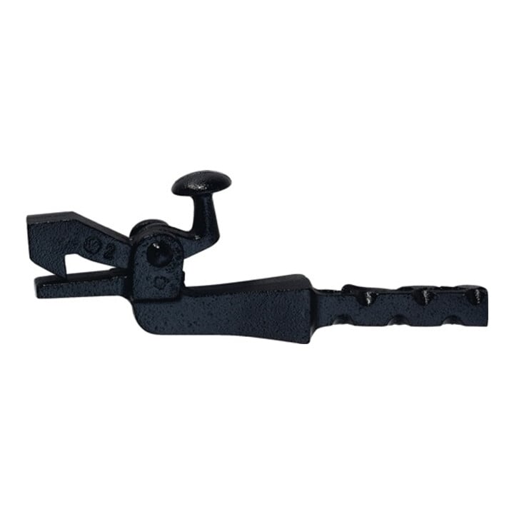 Butée de portail 1302/1304/1306 GT noir 110mm 12x15mm KWS