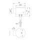 Butée de porte 1015.31 Alu.silver.elox.floor mounting-2