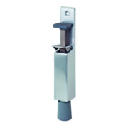 Butée de porte 1082.02 Aluiminium argent.laqué Hubh.50mm Ensemble de porte