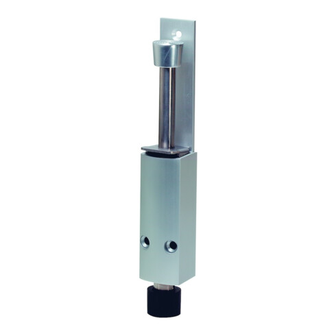 Butée de porte 1224.02 Alu.argent.laqué.course.90mm Ensemble porte