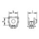 Butée de rail HELM 100 P-500 P 100 P Pro 100 STA Surface ZN