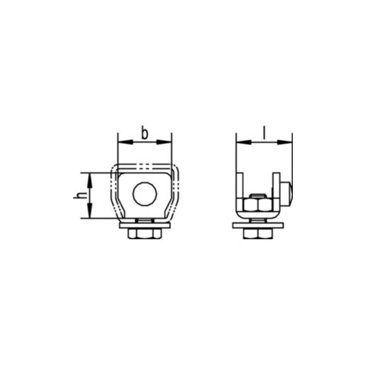 Butée de rail HELM 100 P-500 P 400 P Pro 400 STA Surface ZN