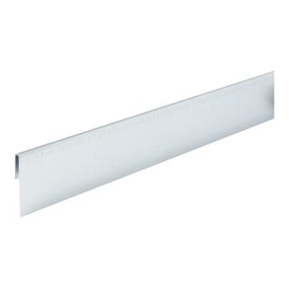 Barre d'arrêt Bito galvanisée pour tablettes hauteur 25 mm