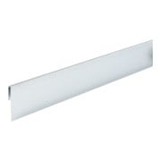 Barre d'arrêt Bito galvanisée pour tablettes hauteur 25 mm