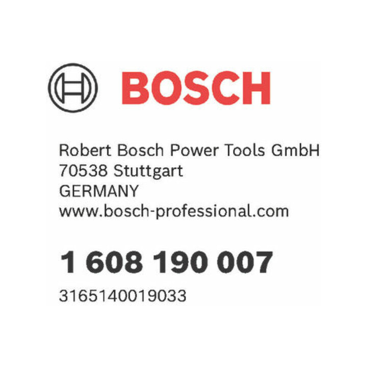Butée longitudinale Bosch