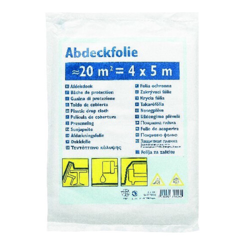 C CIRET Abdeckfolie HDPE Standard 100 qm = 2 x 50 m