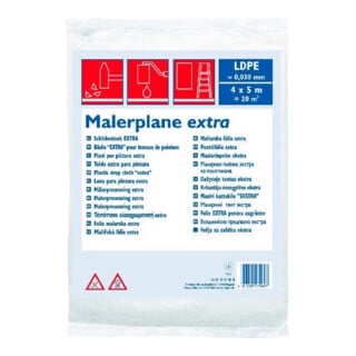 C CIRET Bauplane LDPE reg. 30 my 4 x 5 m transluzent