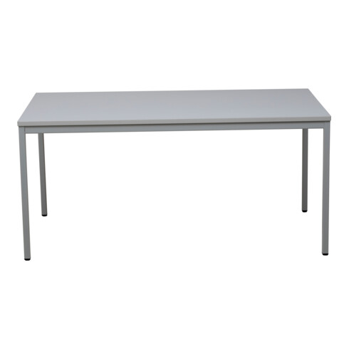 C+P 4-Fuß-Tisch als Mehrzwecktisch, 750x1800x800mm, 7035/Dekor Lichtgrau