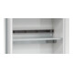 C+P Akku Ladeschrank für 5 E-Werkzeuge, Sichtfenster, H1950xB930xT500mm, Lichtgrau