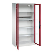 C+P Akkuladeschrank Acurado, 1950x930x500mm, 7035/3003