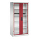 C+P Akkuladeschrank Acurado, 1950x930x500mm, 7035/3003-2