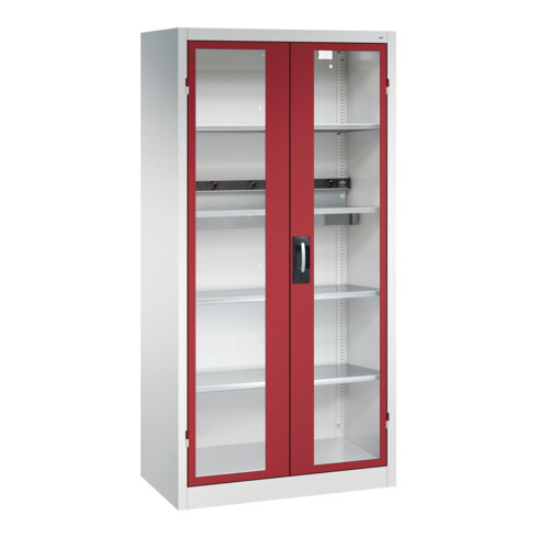 C+P Akkuladeschrank Acurado, 1950x930x500mm, 7035/3003