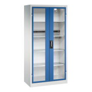 C+P Akkuladeschrank Acurado, 1950x930x500mm, 7035/5010-2