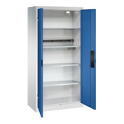 C+P Akkuladeschrank Acurado, 1950x930x500mm, 7035/5010