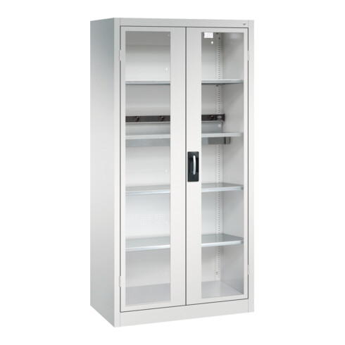 C+P Akkuladeschrank Acurado, 1950x930x500mm, 7035/7035