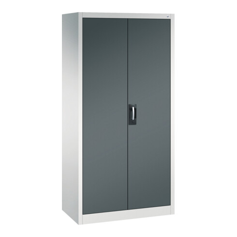 C+P Akkuladeschrank mit Lüftung Acurado, 1950x930x500mm, 7035/7016