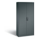 C+P Akten-/Garderobenschrank Acurado, H1950xB930xT400mm, Front Anthrazitgrau, Korpus Anthrazitgrau (8920-312)