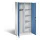 C+P Akten-/Garderobenschrank Acurado, H1950xB930xT400mm, Front Fernblau, Korpus Lichtgrau (8920-312)