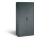 C+P Akten-/Garderobenschrank Acurado, H1950xB930xT500mm, Front Anthrazitgrau, Korpus Anthrazitgrau (8921-312)