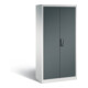 C+P Akten-/Garderobenschrank Acurado, H1950xB930xT500mm, Front Anthrazitgrau, Korpus Lichtgrau (8921-312)