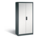C+P Akten-/Garderobenschrank Acurado, H1950xB930xT500mm, Front Lichtgrau, Korpus Anthrazitgrau (8921-312)