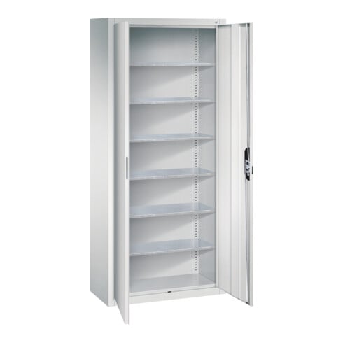 C+P Armoire à archives Série 13, 1690x700x300mm, 7035/7035