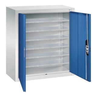 C+P Armoire à archives série 13, 830x700x300 mm, 7035/5010
