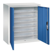 C+P Armoire à archives série 13, 830x700x300 mm, 7035/5010