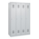C+P Armoire à casiers Basis PLUS, 4 compartiments, 1850x1200x500mm, 7035/7035-2