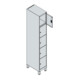 C+P Armoire à casiers Classic PLUS 5 compartiments 1950 × 300 × 500 mm 7016/7016