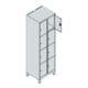 C+P Armoire à casiers Classic PLUS 8 compartiments 1950 × 600 × 500 mm anthracite