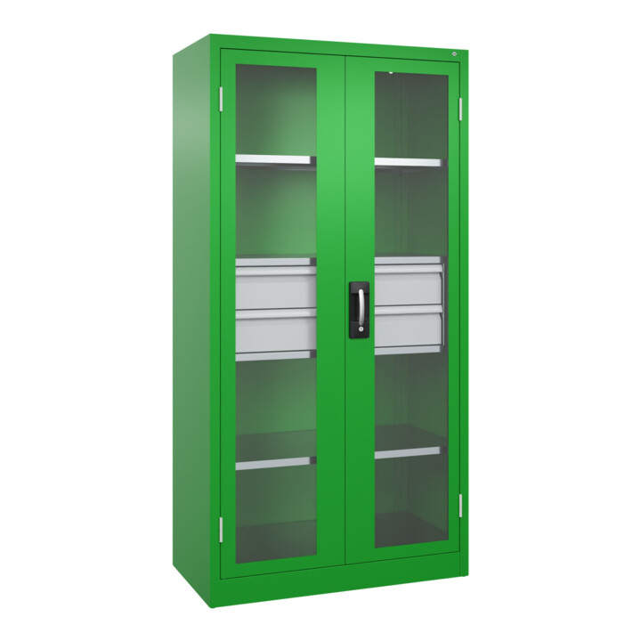 C+P Armoire à charge lourde Acurado Pro avec tiroirs 1950 × 1000 × 500 mm