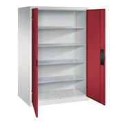 C+P Armoire à charges lourdes Acurado, 1950x1200x800 mm, 7035/3003