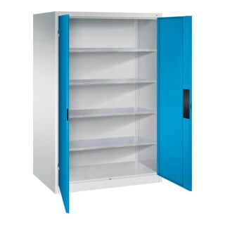 C+P Armoire à charges lourdes Acurado, 1950x1200x800mm, 7035/5012