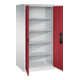 C+P Armoire à charges lourdes Acurado, 1950x930x800mm, 7035/3003-1
