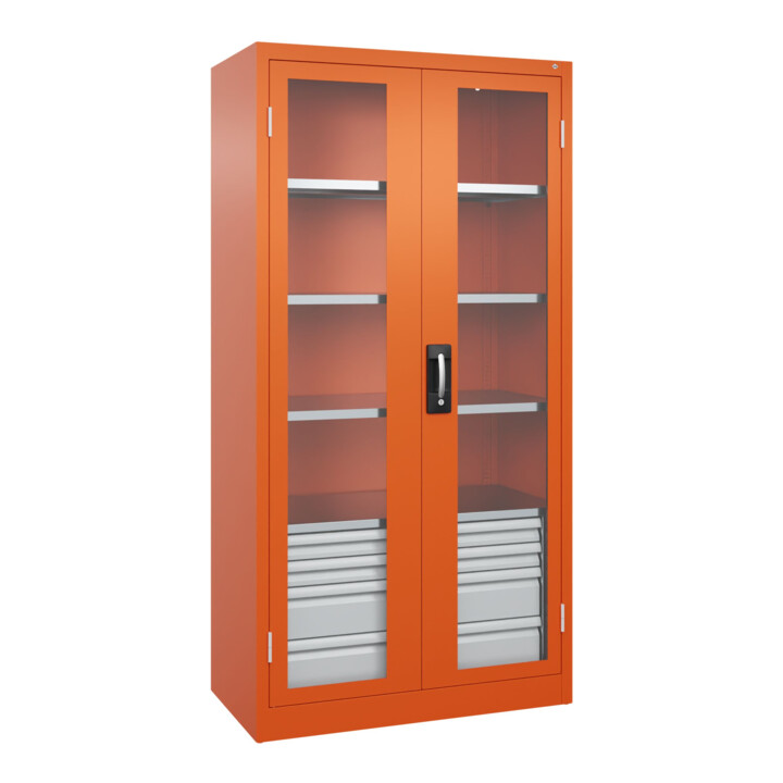 C+P Armoire à charges lourdes Acurado Pro 1950 x 1000 x 500 mm 2004/2004