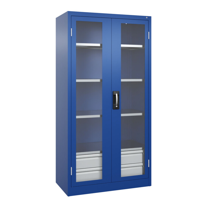 C+P Armoire à charges lourdes Acurado Pro 1950 × 1000 × 500 mm 5010/5010