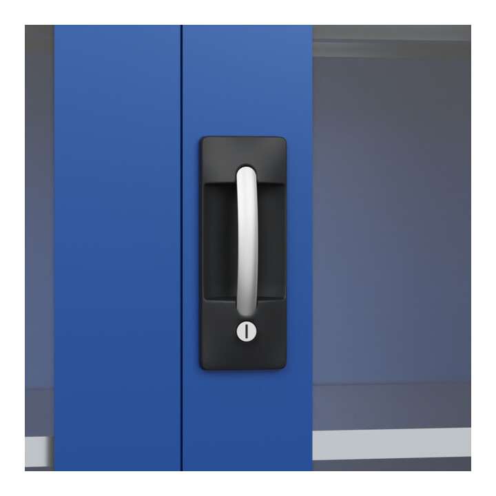 C+P Armoire à charges lourdes Acurado Pro 1950 × 1000 × 500 mm 5010/5010