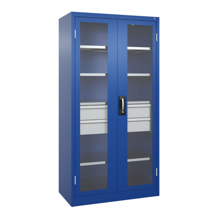 C+P Armoire à charges lourdes Acurado Pro 1950 × 1000 × 500 mm 5010/5010