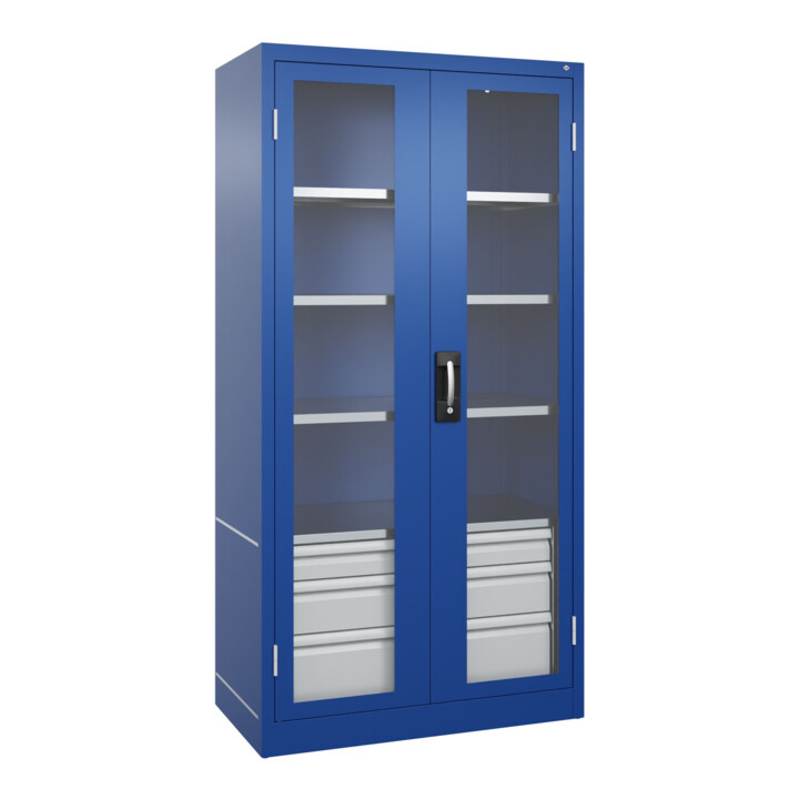 C+P Armoire à charges lourdes Acurado Pro 1950 × 1000 × 500 mm 5010/5010