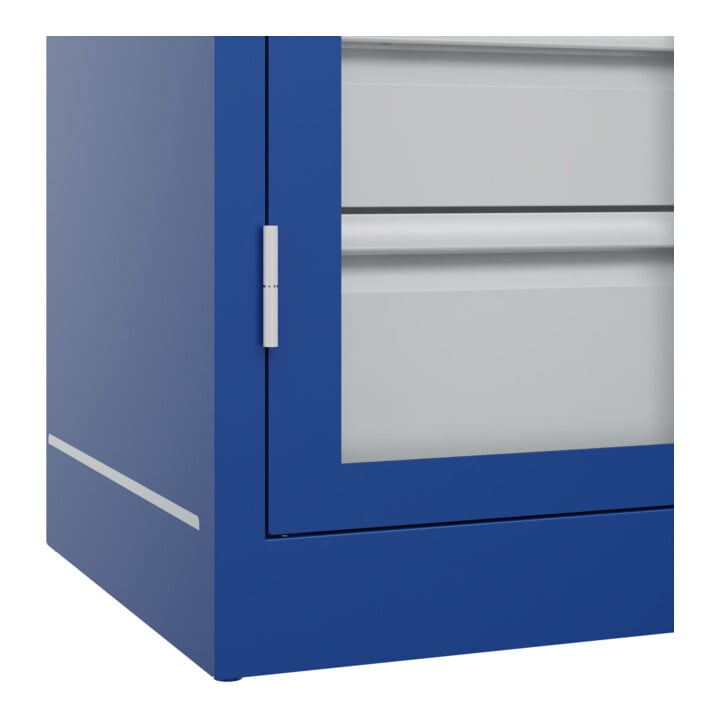 C+P Armoire à charges lourdes Acurado Pro 1950 × 1000 × 500 mm 5010/5010