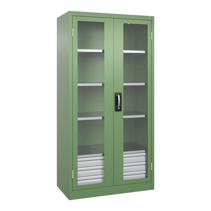 C+P Armoire à charges lourdes Acurado Pro 1950 x 1000 x 500 mm 6011/6011
