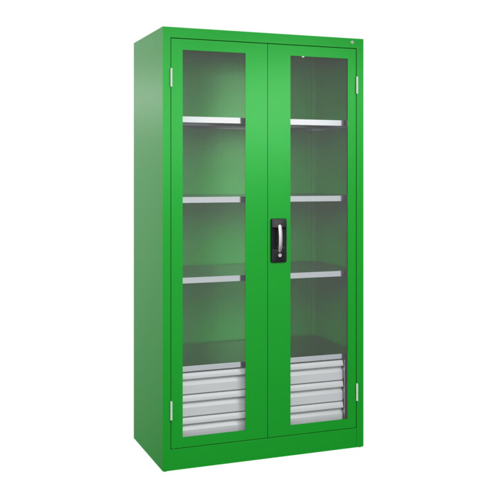 C+P Armoire à charges lourdes Acurado Pro 1950 x 1000 x 500 mm 6037/6037