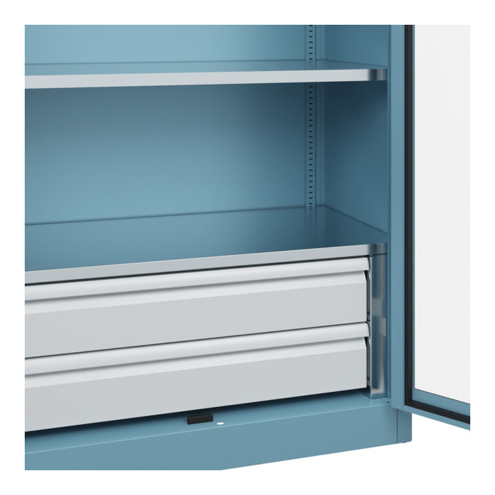 C+P Armoire à charges lourdes Acurado Pro 1950 × 1000 × 500 mm